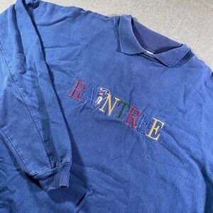 Vintage Gopher Sport Mens Blue Raintree Collared Sweatshirt Size 3 (2XL)